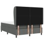 Cama Box Spring con colchón tela gris oscuro 140x190 cm | Foro24.es | Tu tienda online para hogar, jardín y más Foro24.es