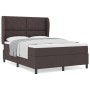 Cama Box Spring con colchón tela marrón oscuro 140x190 cm | Foro24.es | Tu tienda online para hogar, jardín y más Foro24.es