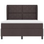 Cama Box Spring con colchón tela marrón oscuro 140x190 cm | Foro24.es | Tu tienda online para hogar, jardín y más Foro24.es