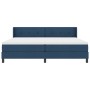 Cama con Somier  y Colchón Azul 200x200 cm Tapicería, Cabecero  con Botones Azul 200 cm Tapicería | Foro24.es | Tu tienda online para hogar, jardín y más Foro24.es