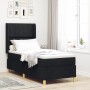Cama Box Spring con Colchón Negro 80x200 cm Tela by , Beds and slatted bases - Ref: Foro24-3341863, Price: 319,55 €, Discount: %