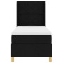 Cama Box Spring con Colchón Negro 80x200 cm Tela by , Beds and slatted bases - Ref: Foro24-3341863, Price: 319,55 €, Discount: %