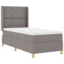 Cama Box Spring con Colchón Taupe 90x190 cm de Tela by , Beds and slatted bases - Ref: Foro24-3341872, Price: 359,49 €, Disco...