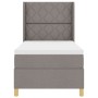 Cama Box Spring con Colchón Taupe 90x190 cm de Tela by , Beds and slatted bases - Ref: Foro24-3341872, Price: 359,49 €, Disco...