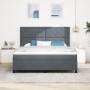 Cama con Colchón Box Spring Gris Oscuro 180x200 cm Terciopelo | Foro24.es | Tu tienda online para hogar, jardín y más Foro24.es