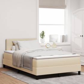Comprar Cama con Somier y Colchón & LED Crema