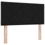 Cama con Base con Colchón y LED Negro 100x200 cm Tela | Foro24.es | Tu tienda online para hogar, jardín y más Foro24.es