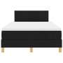 Cama con Base y Colchón & LED Negra 120x200 cm Tela by , Beds and slatted bases - Ref: Foro24-3342508, Price: 393,93 €, Disco...