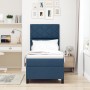 Cama con Resortes y Colchón y LED Azul 80x200 cm Tela by , Beds and slatted bases - Ref: Foro24-3342906, Price: 359,03 €, Dis...