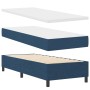 Cama con Resortes y Colchón y LED Azul 80x200 cm Tela by , Beds and slatted bases - Ref: Foro24-3342906, Price: 359,03 €, Dis...