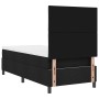 Cama con base de muelles con colchón & LED negra 90x190 cm de tela by , Beds and slatted bases - Ref: Foro24-3342909, Price: ...