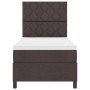 Cama con base con colchón & LED marrón oscuro 90x190 cm tela | Foro24.es | Tu tienda online para hogar, jardín y más Foro24.es