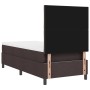 Cama con base con colchón & LED marrón oscuro 90x190 cm tela | Foro24.es | Tu tienda online para hogar, jardín y más Foro24.es