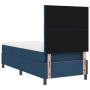 Cama Box Spring con Colchón y Luz LED Azul 100x200 cm Tela by , Beds and slatted bases - Ref: Foro24-3342927, Price: 385,29 €...