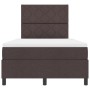 Cama con somier y colchón & LED marrón oscuro 120x200 cm tela | Foro24.es | Tu tienda online para hogar, jardín y más Foro24.es