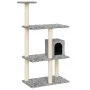 Katzenkratzbaum mit hellgrauen Sisalstämmen 119 cm von vidaXL, Katzenmöbel - Ref: Foro24-171519, Preis: 42,01 €, Rabatt: %