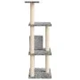 Katzenkratzbaum mit hellgrauen Sisalstämmen 119 cm von vidaXL, Katzenmöbel - Ref: Foro24-171519, Preis: 42,01 €, Rabatt: %