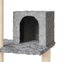 Cat scratching post with light gray sisal posts 119 cm by vidaXL, Cat furniture - Ref: Foro24-171519, Price: 44,09 €, Discoun...