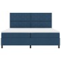 Cama Individual con Colchón y Luz LED Azul 200x200 cm Tela by , Beds and slatted bases - Ref: Foro24-3342976, Price: 703,34 €...