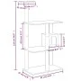 Katzenkratzbaum mit hellgrauen Sisalstämmen 119 cm von vidaXL, Katzenmöbel - Ref: Foro24-171519, Preis: 42,01 €, Rabatt: %
