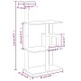 Katzenkratzbaum mit hellgrauen Sisalstämmen 119 cm von vidaXL, Katzenmöbel - Ref: Foro24-171519, Preis: 44,09 €, Rabatt: %