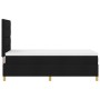 Cama con somier y colchón & LED negra 80x200 cm tela by , Beds and slatted bases - Ref: Foro24-3343056, Price: 300,43 €, Disc...