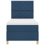 Cama con base de resortes con colchón & LED azul 90x200 cm Tela | Foro24.es | Tu tienda online para hogar, jardín y más Foro24.es