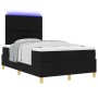 Cama con base y colchón & LED negra 120x190 cm tela | Foro24.es | Tu tienda online para hogar, jardín y más Foro24.es