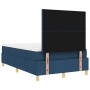 Cama Box Spring con Colchón y LED Azul 120x190 cm Tela | Foro24.es | Tu tienda online para hogar, jardín y más Foro24.es