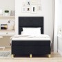 Cama Box Spring con colchón y LED Negro 120x200 cm Tela | Foro24.es | Tu tienda online para hogar, jardín y más Foro24.es