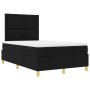 Cama Box Spring con colchón y LED Negro 120x200 cm Tela | Foro24.es | Tu tienda online para hogar, jardín y más Foro24.es