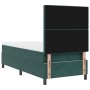 Cama Box Spring con colchón y LED Verde Oscuro 90x190 cm Terciopelo | Foro24.es | Tu tienda online para hogar, jardín y más Foro24.es