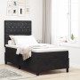 Cama con somier y colchón con LED Negro 100x200 cm Terciopelo by , Beds and slatted bases - Ref: Foro24-3343228, Price: 342,2...