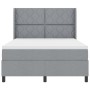 Cama con sommier y colchón con luz LED Gris Claro 160x200 cm Tela by , Beds and slatted bases - Ref: Foro24-3343574, Price: 5...