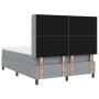 Cama con sommier y colchón con luz LED Gris Claro 160x200 cm Tela by , Beds and slatted bases - Ref: Foro24-3343574, Price: 5...
