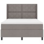 Cama Box Spring con Colchón y LED Taupe 160x200 cm Tela by , Beds and slatted bases - Ref: Foro24-3343578, Price: 611,40 €, D...