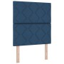 Cama con colchón y somier con LED azul 80x200 cm de tela by , Beds and slatted bases - Ref: Foro24-3343727, Price: 346,85 €, ...