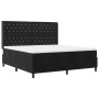 Cama Box Spring  con colchón y LED Negra 180x200 cm Terciopelo | Foro24.es | Tu tienda online para hogar, jardín y más Foro24.es