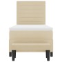 Cama con Base y Colchón & Banco Color Crema 80x200 cm Tela von , Betten und Lattenroste - Ref: Foro24-3343951, Preis: 361,41 ...