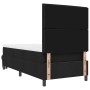 Cama Box Spring con Colchón y Banco Negra 90x190 cm Tela | Foro24.es | Tu tienda online para hogar, jardín y más Foro24.es