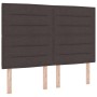 Cama con Box Spring y Colchón Marrón Oscura 140x190 cm Tela by , Beds and slatted bases - Ref: Foro24-3343991, Price: 544,15 ...