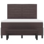 Cama con Box Spring y Colchón Marrón Oscura 140x190 cm Tela by , Beds and slatted bases - Ref: Foro24-3343991, Price: 544,15 ...