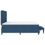 Cama Box Spring con Colchón y Banco Azul 180x200 cm Tela | Foro24.es | Tu tienda online para hogar, jardín y más Foro24.es