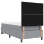Cama con Somier con Colchón & Banco Gris Claro 80x200 cm de Tela by , Beds and slatted bases - Ref: Foro24-3344023, Price: 33...