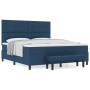 Cama con Box Spring con Colchón y Banco Azul 180x200 cm Tela | Foro24.es | Tu tienda online para hogar, jardín y más Foro24.es