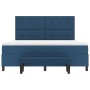 Cama con Box Spring con Colchón y Banco Azul 180x200 cm Tela | Foro24.es | Tu tienda online para hogar, jardín y más Foro24.es
