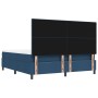 Cama con Box Spring con Colchón y Banco Azul 180x200 cm Tela | Foro24.es | Tu tienda online para hogar, jardín y más Foro24.es