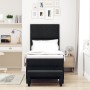 Cama con Box Spring con Colchón y Banco Negro 80x200 cm Tela | Foro24.es | Tu tienda online para hogar, jardín y más Foro24.es