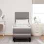 Cama con Somier con Colchón y Banco Taupe 80x200 cm Tela | Foro24.es | Tu tienda online para hogar, jardín y más Foro24.es