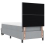 Cama con base con colchón y banco gris claro 90x200 cm tela by , Beds and slatted bases - Ref: Foro24-3344114, Price: 382,61 ...